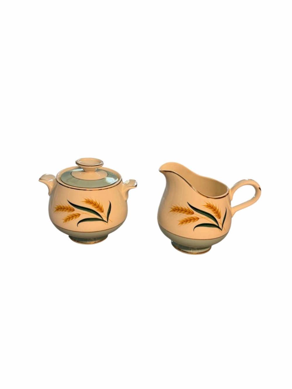 International D.S. Viking Dinnerware Alliance Ohio Vintage Sugar/Creamer Set